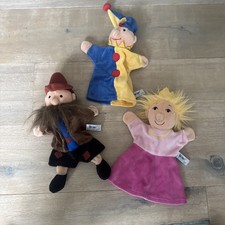 Heunec Puppen Kasperle Prinzessin Räuber Handpuppen Kasper Kasperletheater 