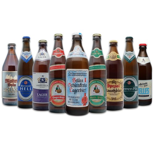 9er paket biere aus bamberg - paket,