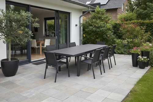 Tlg alu gartenmöbel set - alu,
