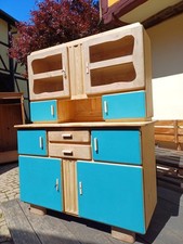 Restauriertes Antikes Weichholz Küchenbuffet Küchenschrank