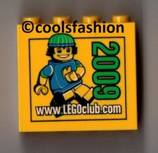 💜💛💚 LEGO CLUB 2009 SAMMELSTEIN SONDERSTEIN PROMOBRICK LEGOLAND