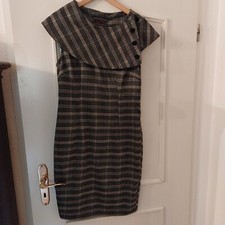 Etuikleid kariert mit