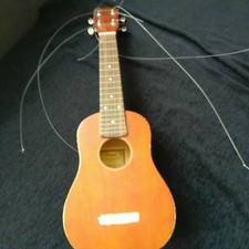 TENSON Soprano UKULELE  4 Saiten guter Klang  Holz an Bastler