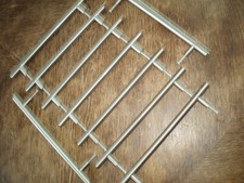 Griffe Möbel Möbelgriffe Küchenschränke Edelstahl fast neu top Zustand