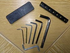 Imbusschlüssel zur Auswahl (2 mm bis 6 mm) Sechskant