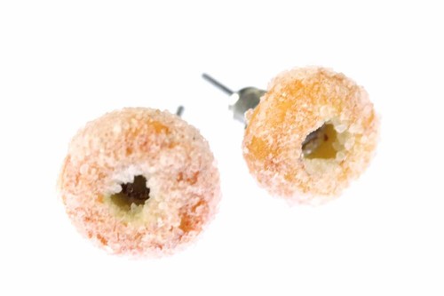 Donut ohrstecker miniblings - donut,