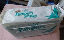 Vintage Pampers Baby Dry 2008 Gr. 4 Maxi Windeln, Windeln, Windel, Couchpaket 44