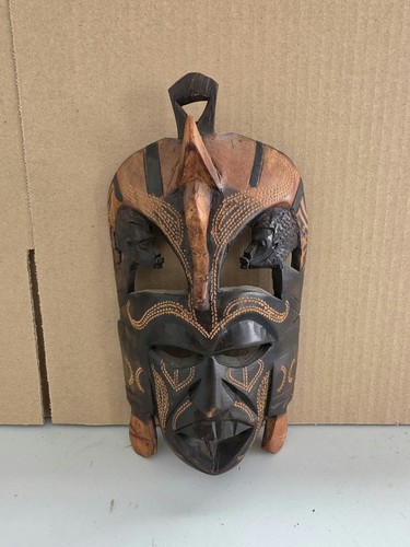 Afrikanische wandmaske holz - wandmaske,