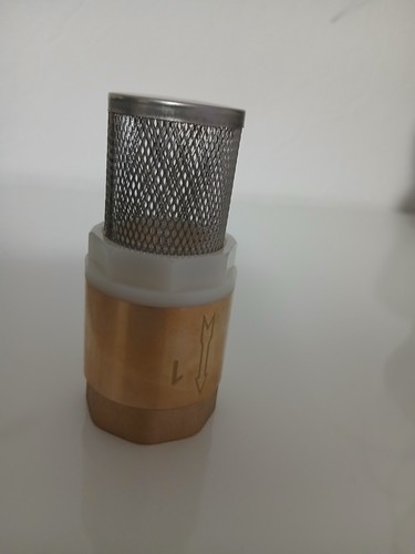 Messing fußventil zoll - fußventil, 1"