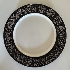 Scraffito Beilagenplatte