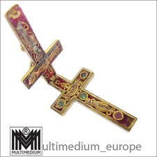 Doppel Reliquien Kreuz