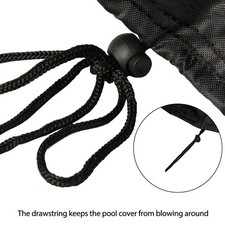 Ovale Poolabdeckungen aus