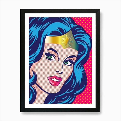 Wonder close comic - close, art