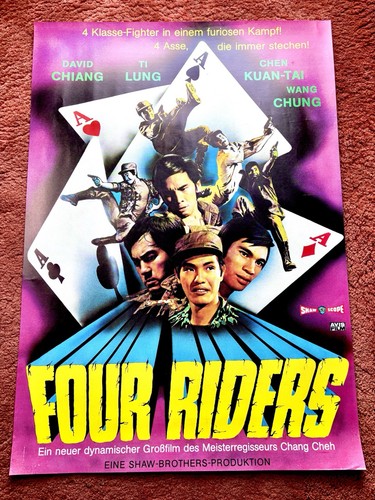 Four riders kinoplakat - four, poster
