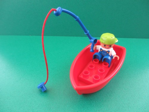 Lego duplo kind - duplo, kanu