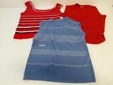 3x Pullunder Eurotrade Strick Größe 42 70er Jahre Mode Fashion #2510907