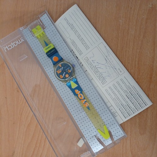 Swatch vintageuhr stop - -, "stop
