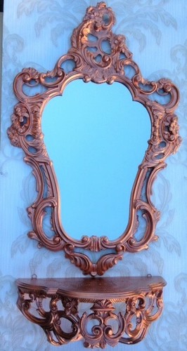 Wandspiegel mit konsole barock - mit,