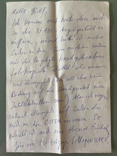 Penck persönlicher - r.,