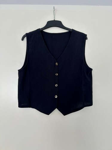 Zweiteiliges outfit weste mit - zweiteiliges,