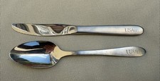 USAir Airline Silverware Flatware Spoon Oneida 6 1/8" Stainless Airplane Spoon