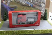 Scania CS 20 Kirmes  Schwerlast- Zugmaschine mit Pritsche+ Sattel rot