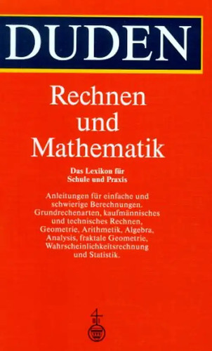 Duden rechnen und - duden, mathematik