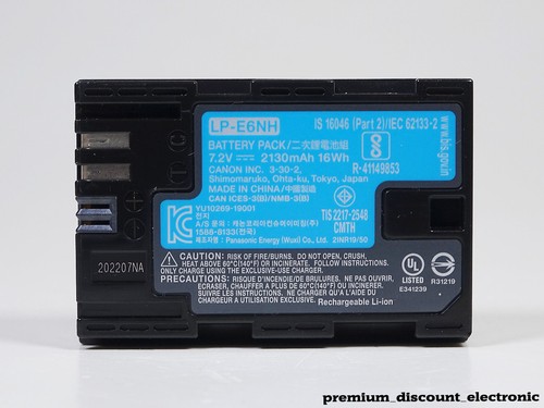 Original canon e6nh lithium - original,