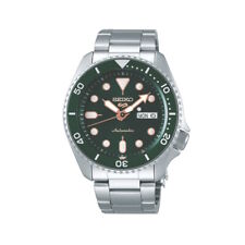 Seiko 5 Herrenuhr Automatik Silbergrau SRPD63K1