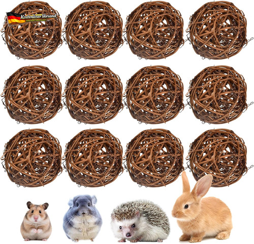 Stück natur rattanball - 12,