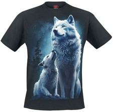 Spiral T-Shirt Herren Wolf