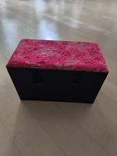Aufbewahrungsbox, Samt ,