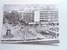 AK Dresden Neustädter Markt DDR Neubauten Geschäfte Café Boulevard Denkmal 1980