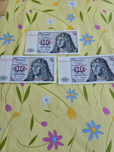 Deutsche mark scheine - 10,00,