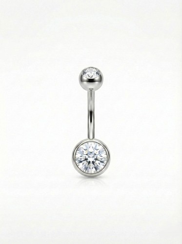 Bauchnabelpiercing titan mit - bauchnabelpiercing,