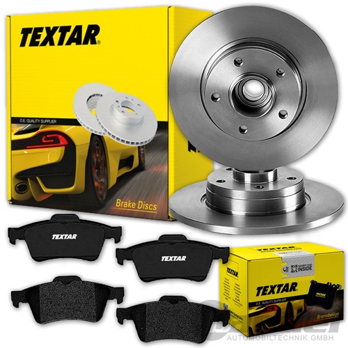 Textar bremsscheiben 274mm - textar, +
