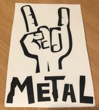 Heavy metal aufkleber - aufkleber, sticker