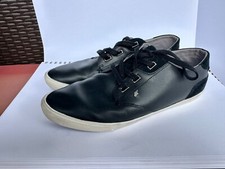 Boxfresh Sneaker Stern Leder schwarze Schuhe Gr. 43 UK9 US10