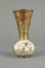 Japanische Meiji Satsuma Vase