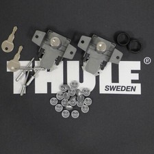 Thule Ersatzschloß Schloßsatz 855 Oks 2 Stk. +20 Kappen SI für Thule Jetbag D...
