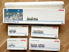 Märklin H0 2880 König Ludwig Zug-Set, Teil 1-4+Ergänzugs Set 4398, In OVP, Top,