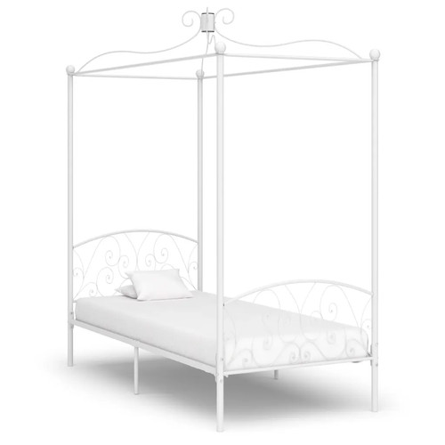 Himmelbett gestell weiß - himmelbett-gestell,