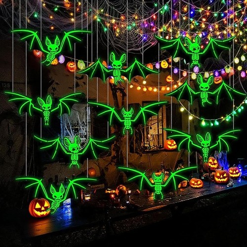Halloween hängende fledermaus - halloween,