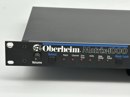 Oberheim matrix 1000 - matrix, analoger
