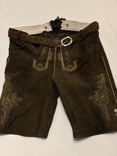 Trachten Herren Lederhose mit