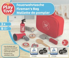 Kinder Feuerwehrtasche Holz