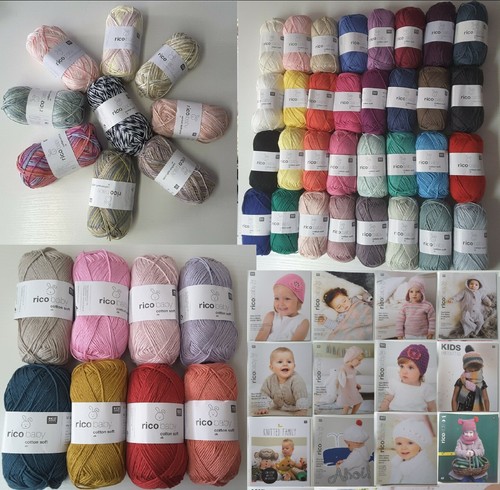 Rico baby cotton soft - dk, uni