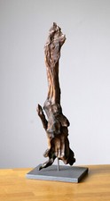 HolzSkulptur winken Statue