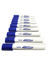 10 x Whiteboardmarker Set Stables Tafel Board Marker Boardmarker Flipchart Blau