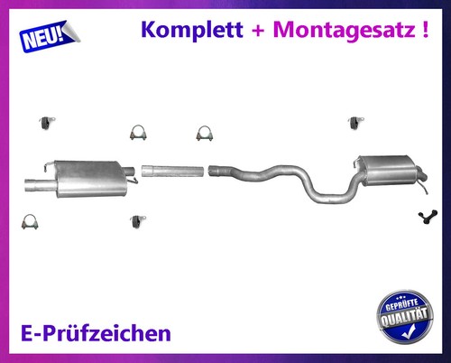 Auspuffanlage für t6 v - auspuffanlage, vw